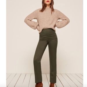 Reformation Will Pants-Green